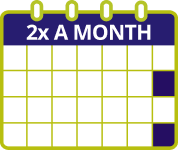 2x A MONTH