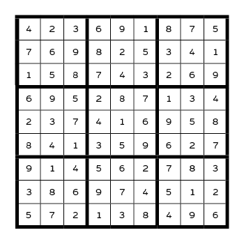 SUDOKU