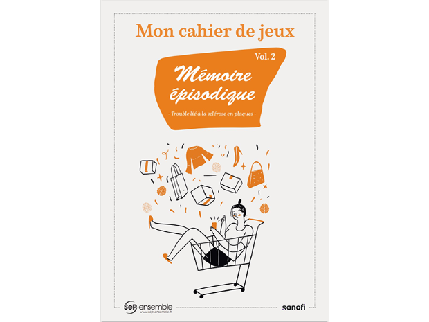 Livret de jeux cognitif pour stimuler la mémoire épisodique.