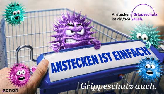 Anstecken ist einfach, Grippeschutz auch