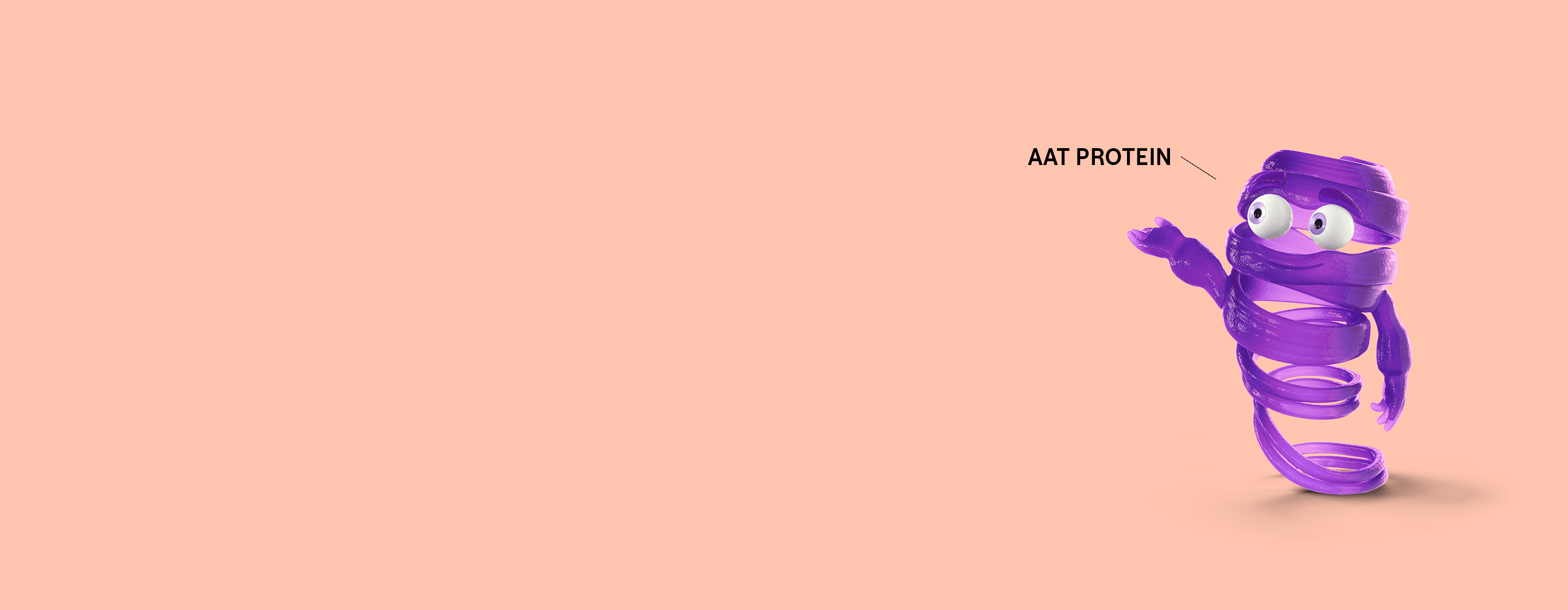 Illustrated AAT protein