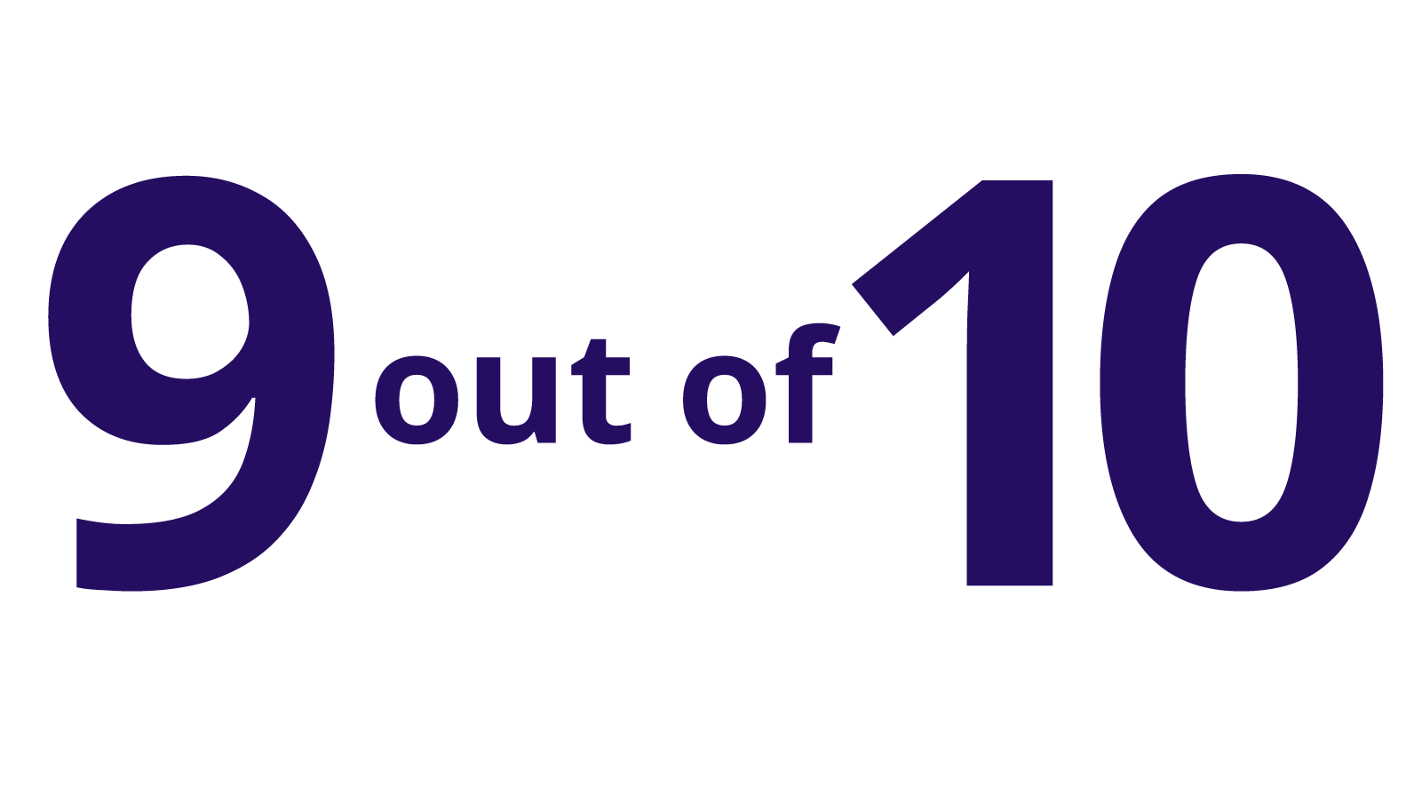 9 out of 10 icon