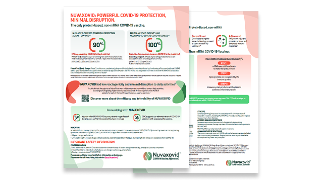 One-Page Fact Sheet Preview