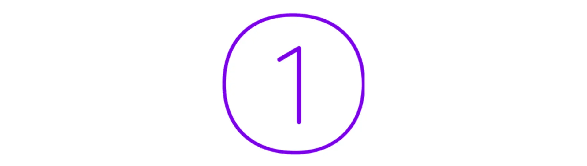Number 1 Icon
