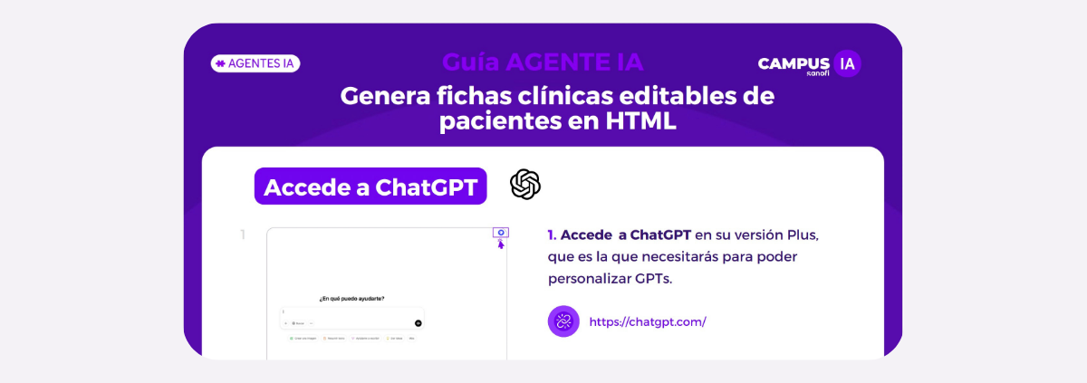 Guía paso a paso de como crear un agente IA que genera fichas clínicas de pacientes en HTML