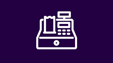 Billing machine icon