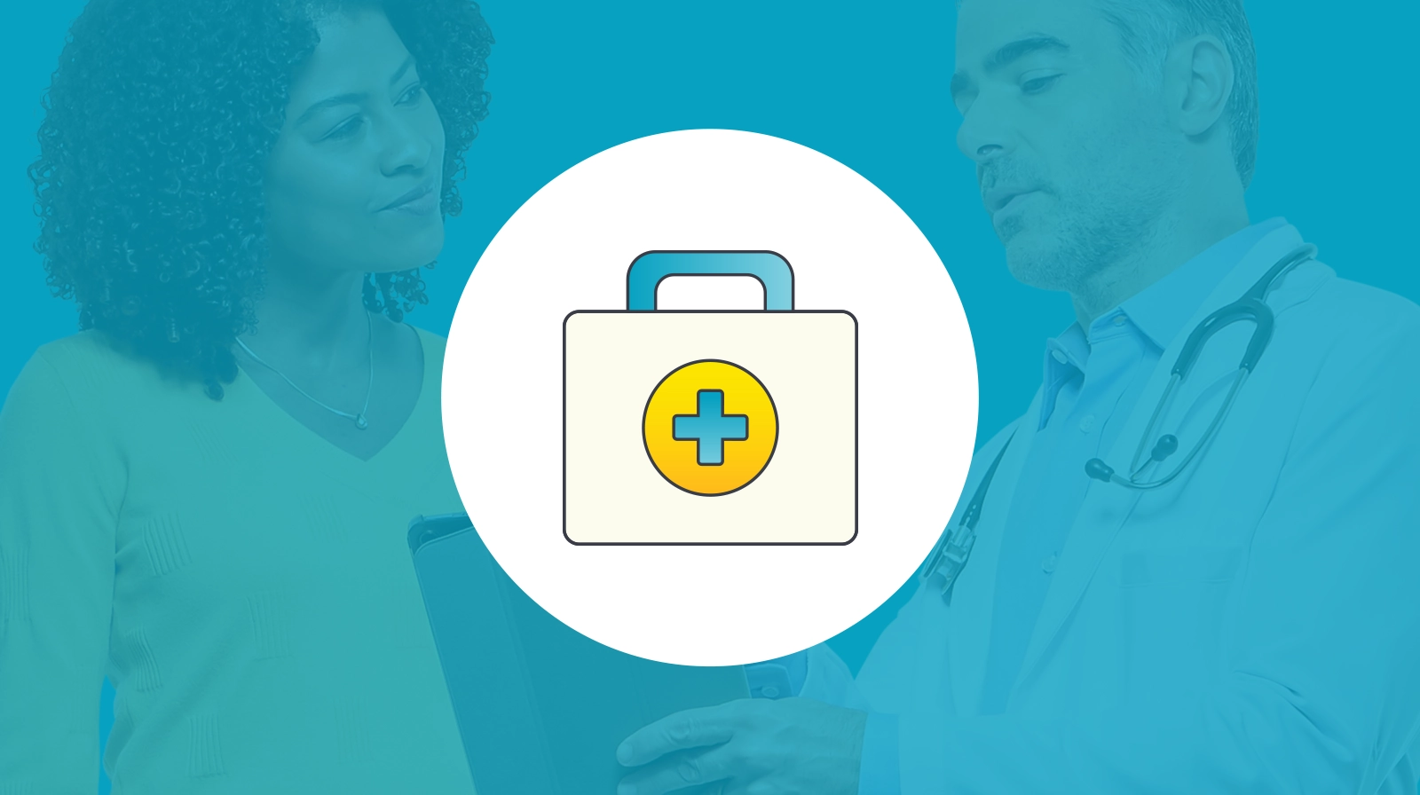 Icon of a medical briefcase.