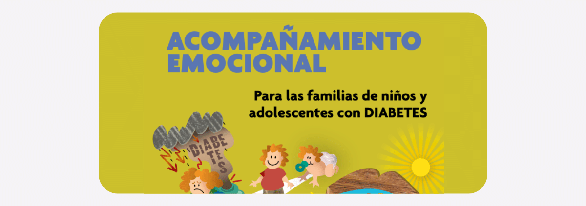 Acompañamiento emocional para las familias de niños y adolescentes con DM1