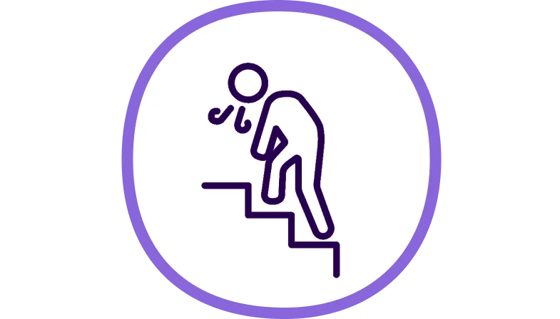 Image of breathlessness