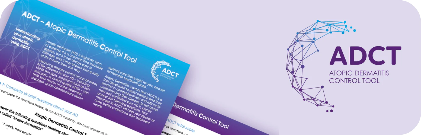 Infographie ADCT - Outil de Contrôle de la Dermatite Atopique