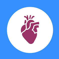 icono corazón formación cardiólogos