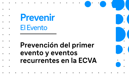 Portada mobile prevención primer evento y eventos recurrentes en le ECVA