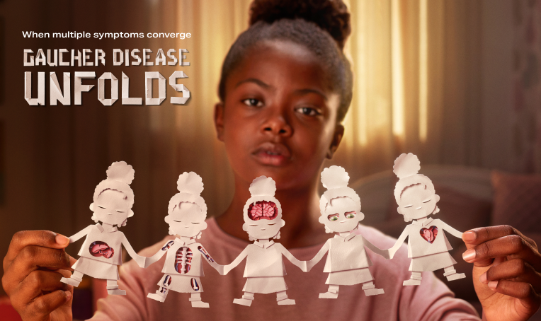 Gaucher Disease Unfolds Campaign Image