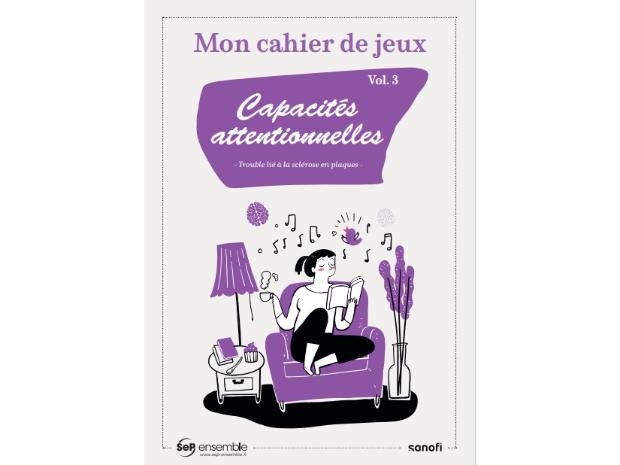 Livret de jeux cognitif pour stimuler la capacité attentionnelle.