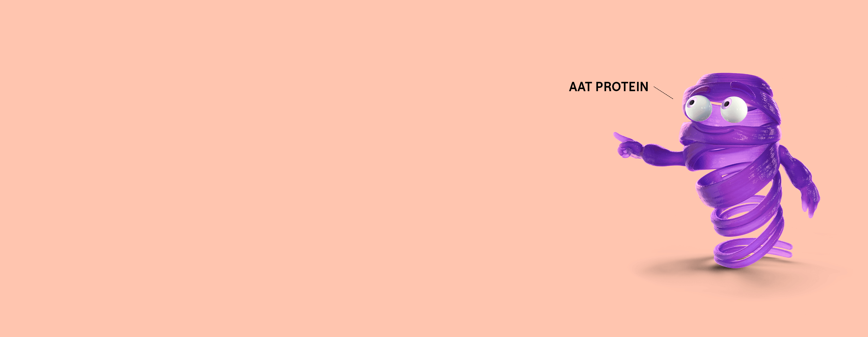 Illustrated AAT protein
