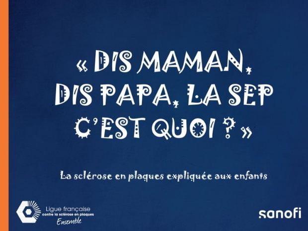 Cet outil permet d’expliquer ce qu’est la sclérose en plaques et communiquer sur la maladie, aux enfants de 7 à 13 ans.