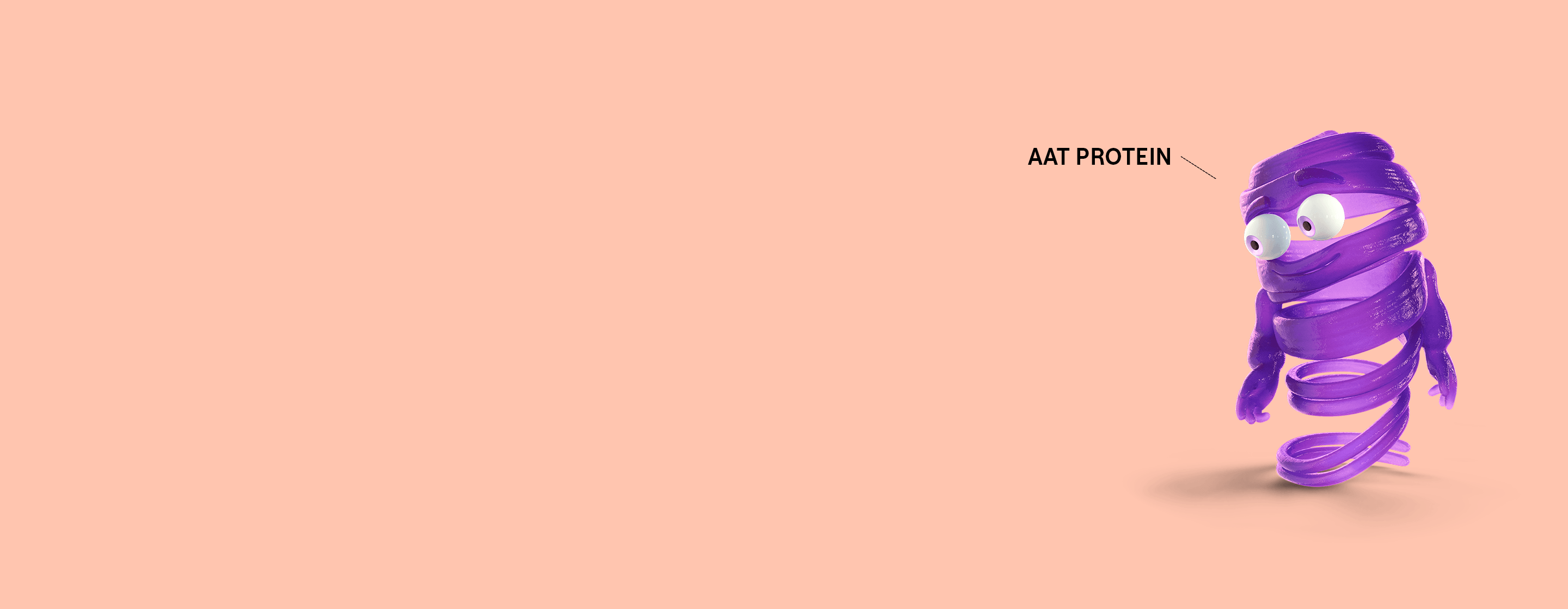 Illustrated AAT protein