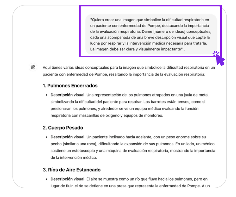 1 generacion ideas chatgpt