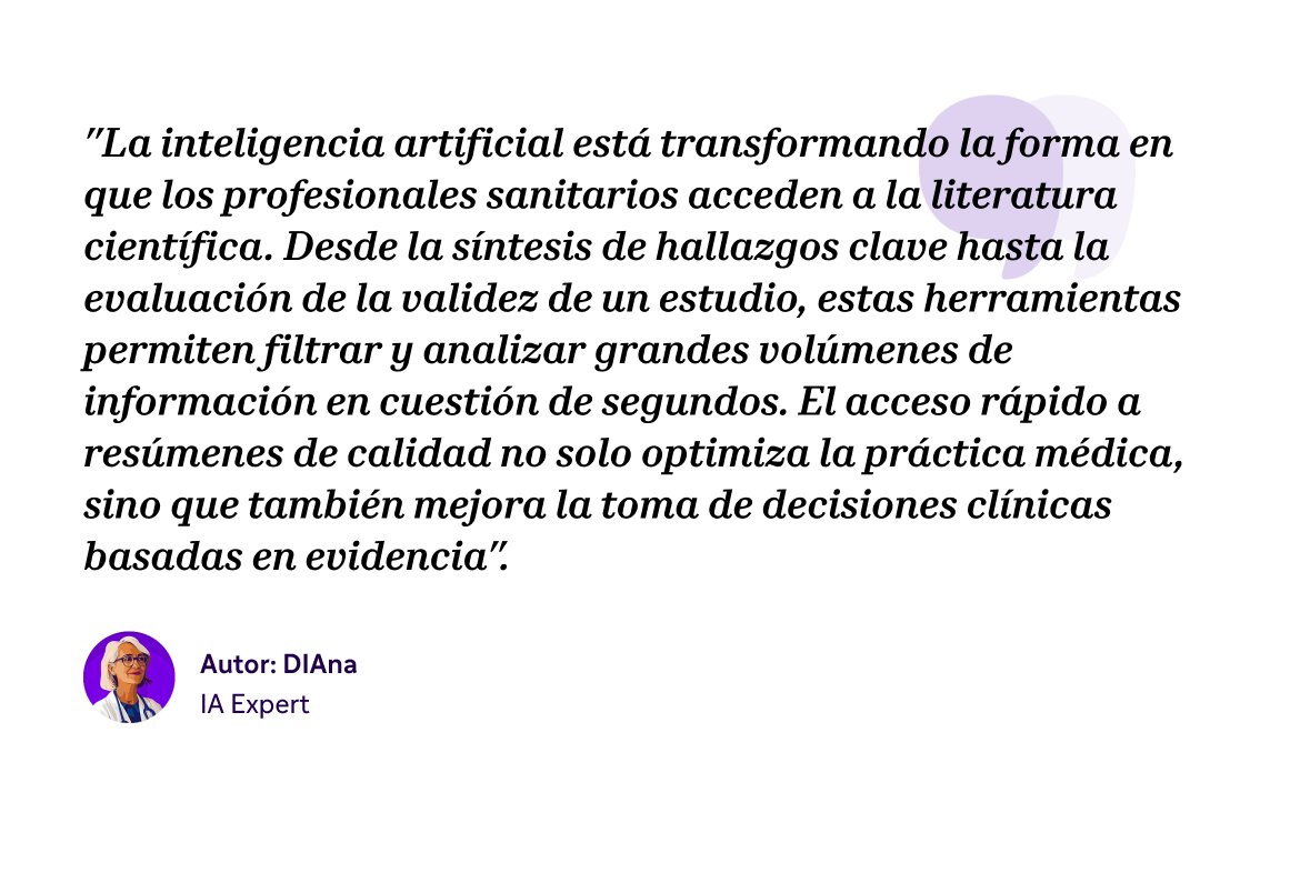 top-herramientas-ia-resumir-textos-medicos-quote