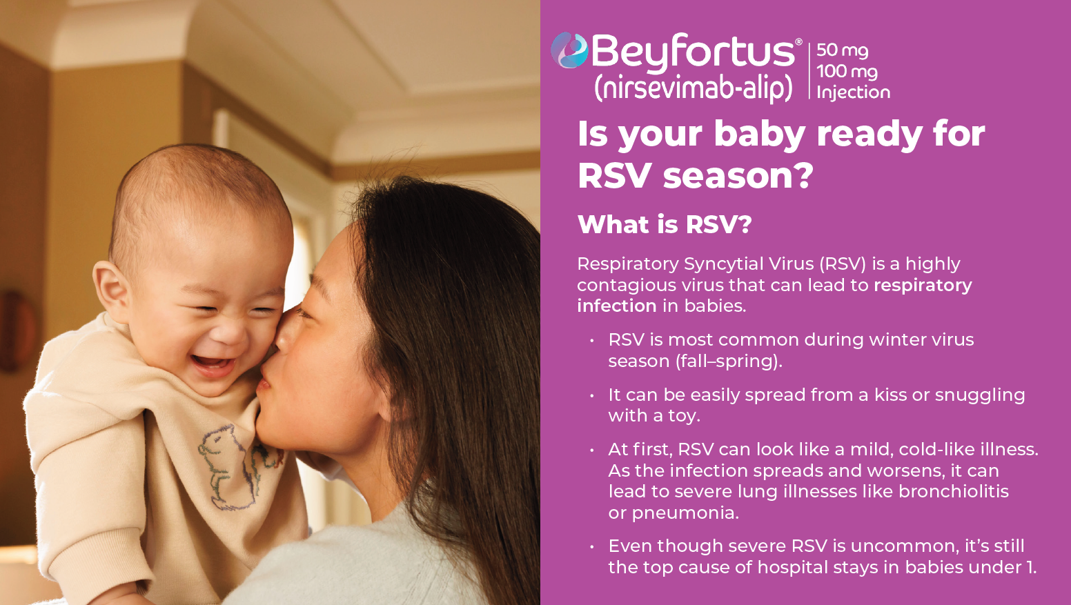 Beyfortus® (nirsevimab-alip) RSV basics flyer thumbnail